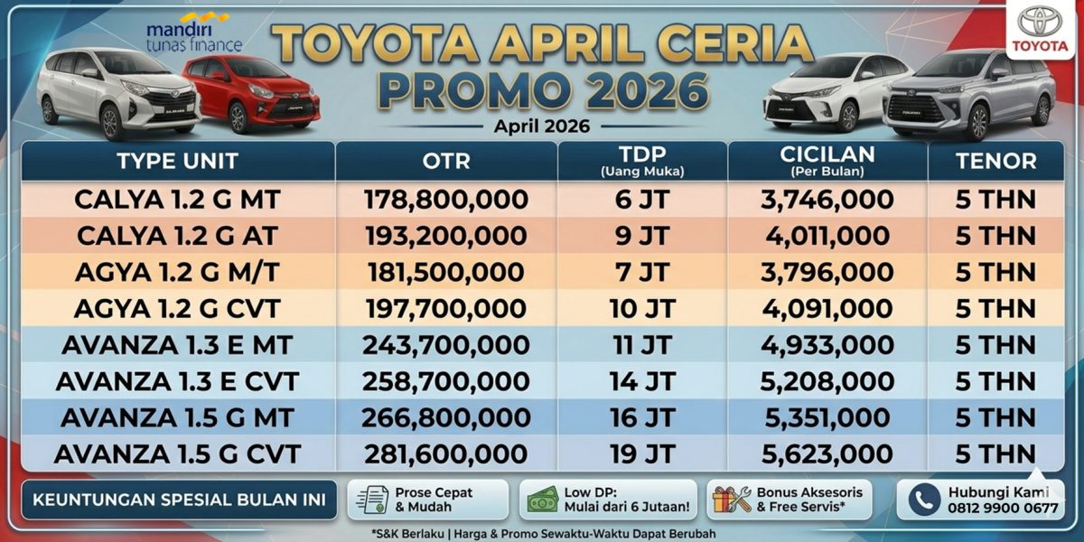 banner promo april 2026